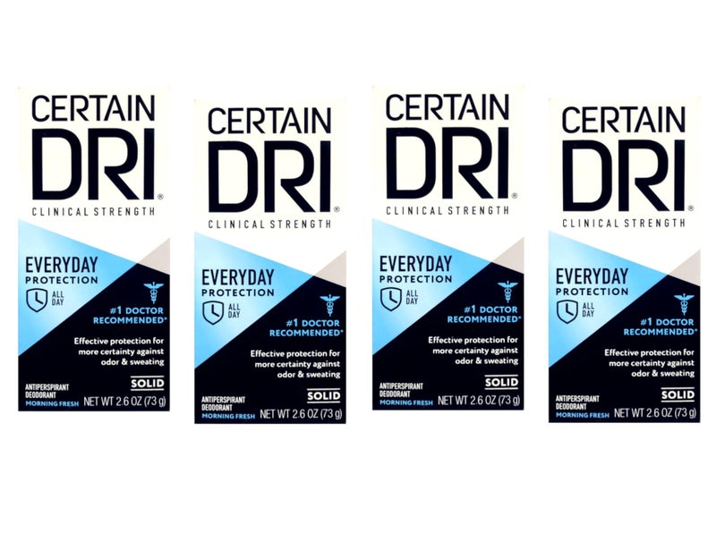 Certain Dri A.M. Underarm Refresher-2.6 oz, (Pack of 4) - Image 1